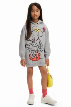 Vestidos-Desigual Vestido Minnie capucha