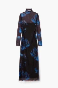 Vestidos Y Monos-Desigual Vestido slim flores