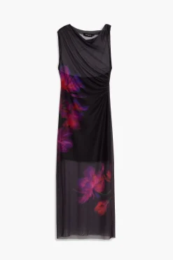 Vestidos Y Monos-Desigual Vestido tul flores