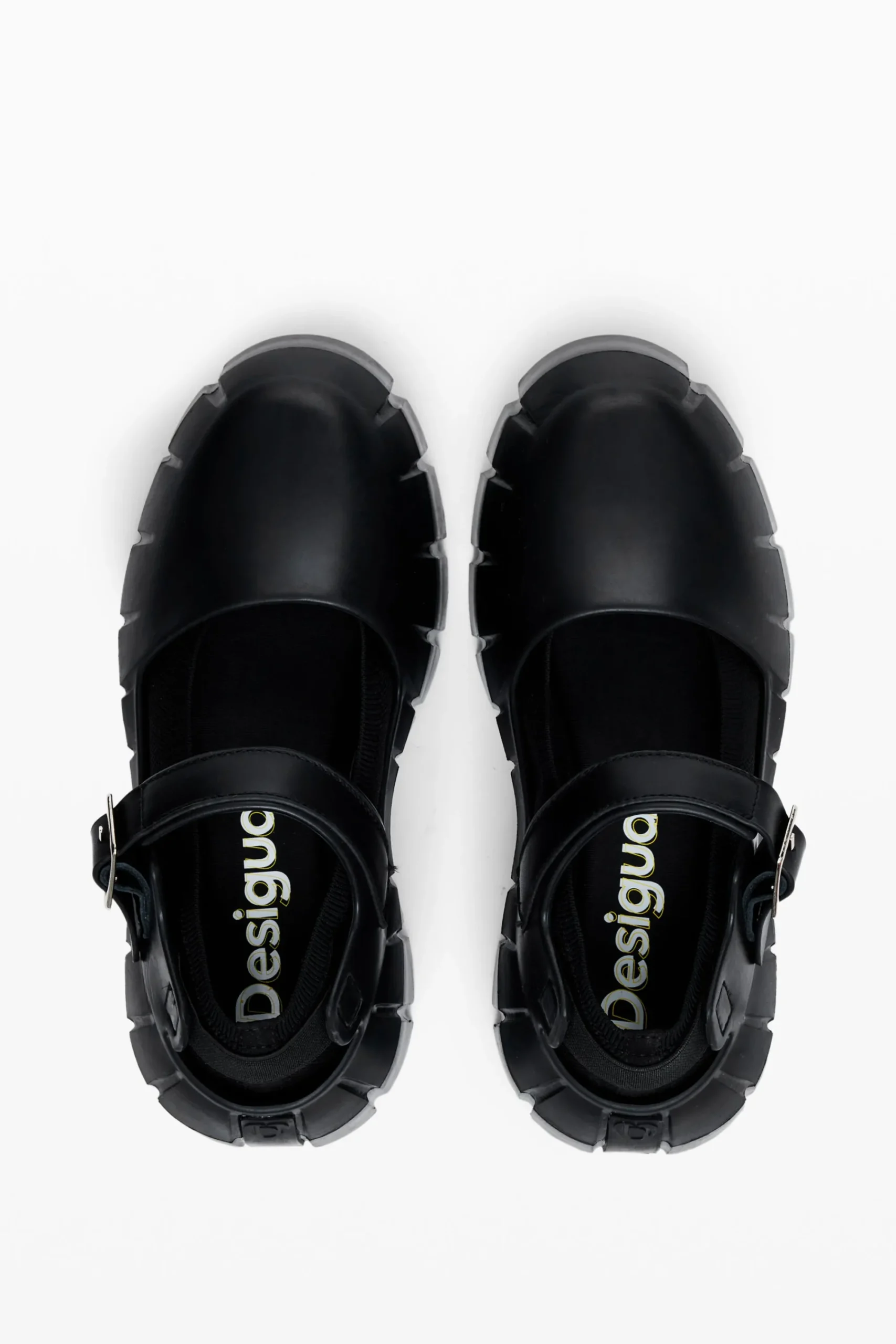 Zapatos-Desigual Zapatilla bailarina cierre de liberación lateral