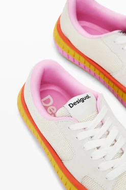 Zapatos-Desigual Zapatilla suela multicolor