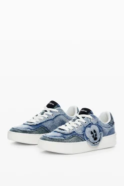 Zapatos-Desigual Zapatillas denim Mickey Mouse