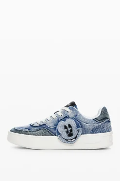 Zapatos-Desigual Zapatillas denim Mickey Mouse