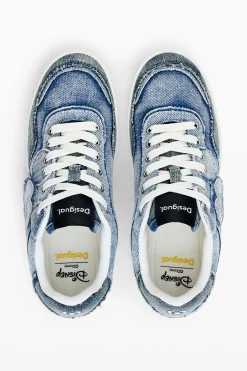 Zapatos-Desigual Zapatillas denim Mickey Mouse