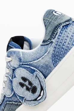 Zapatos-Desigual Zapatillas denim Mickey Mouse