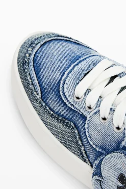 Zapatos-Desigual Zapatillas denim Mickey Mouse